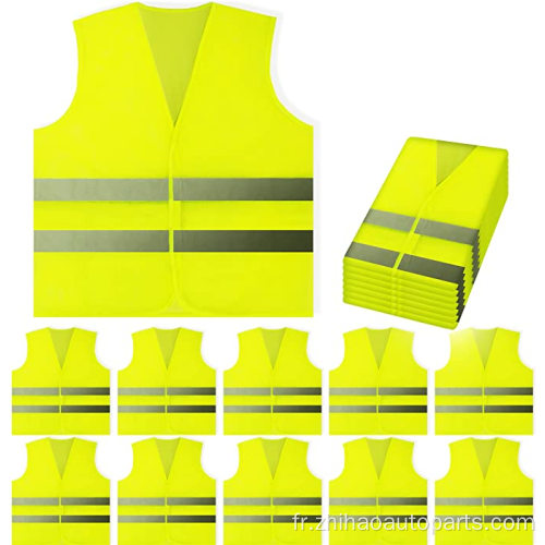 Gilet de sécurité routière haute visibilité